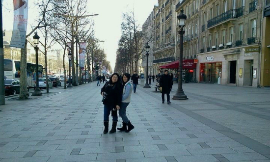 Champs Elysees, Paris, France